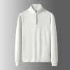 Spring and autumn hoodies, men's base layer, pullover, half-zipper top, loose, fat, plover, stand-up collar, long-sleeved Application Scenario